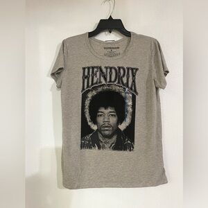 Jimi Hendrix rock T-shirt band summer festival size L Junior NWT